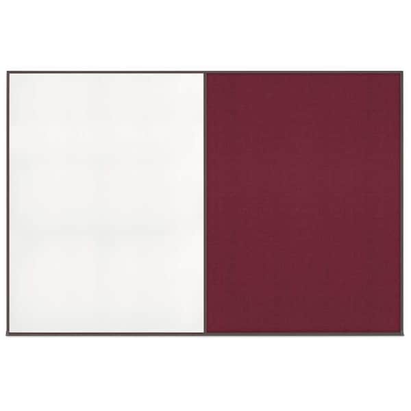 Enclosed Corkboard, 1 Door, 72"x36", 4" Fra